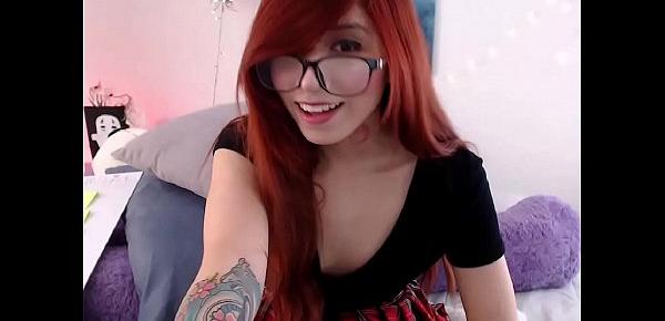  Red Head Chick 18yr old CamGIrl